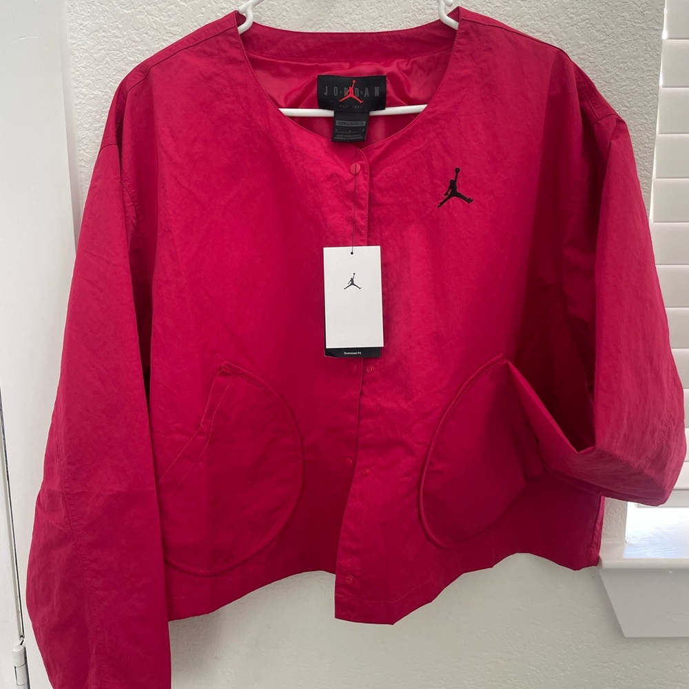 Jordan Women's Bold Pink Bomber Jacket